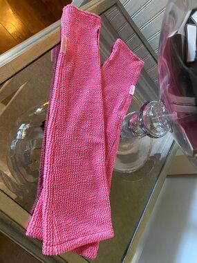 The Skinny Confidential Pink Driving Gloves — Rare Limited Edition — Never Used